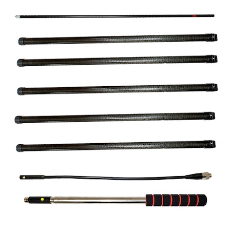 Vividia Pole Telescopic Inspection Camera, 9m L, Carbon Fiber, TVS-165 Camera WPC 900 T